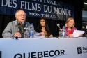 Pierre Jutras, Ravida Din et Francine Brücher, membres du jury du 39e Festival du Film Étudiant Canadien